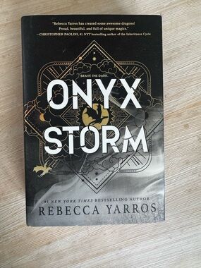 Onyx Storm Special Target Edition Hardcover Book -